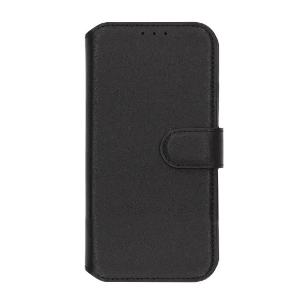 Rvelon iPhone 17 Etui Ekte Skinn Svart