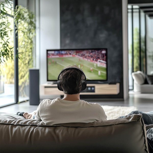 Mixx Trådløse Hodetelefoner StreamQ Surround Svart