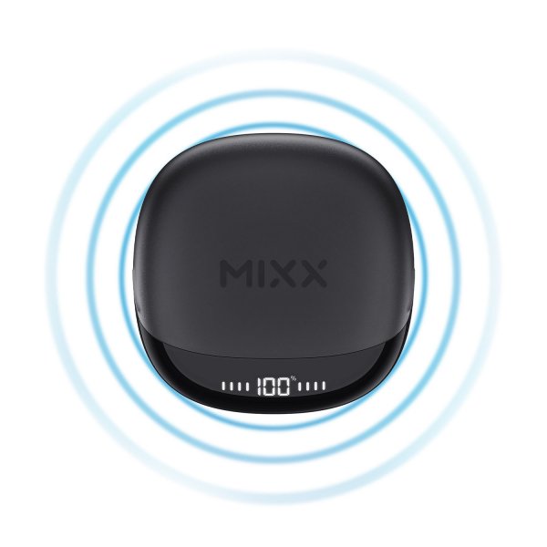 Mixx Trådløse Hodetelefoner StreamBuds Mini Charge 2 Svart