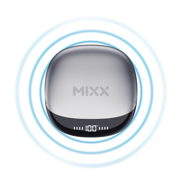 Mixx Trådløse Hodetelefoner StreamBuds Mini Charge 2 Hvit