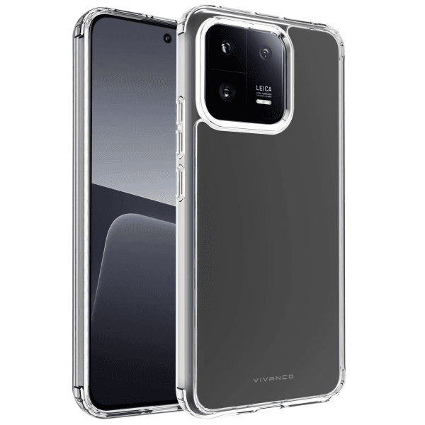 Vivanco Xiaomi 13 Deksel Safe & Steady Transparent