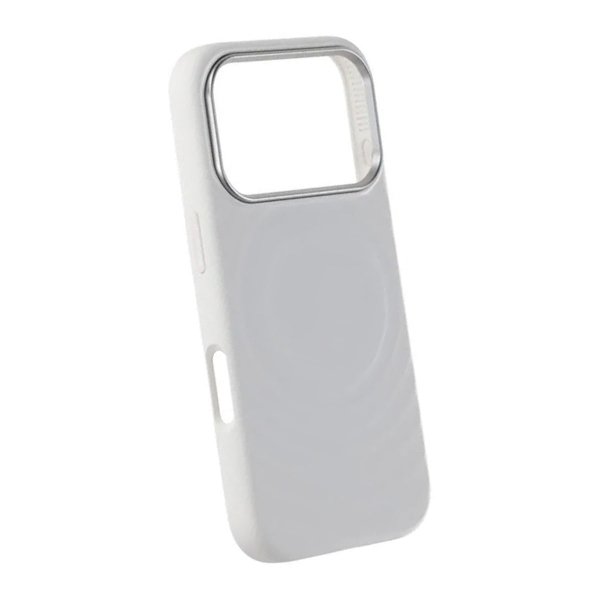 iPhone 17 Pro Deksel Silikon MagSafe Hvit