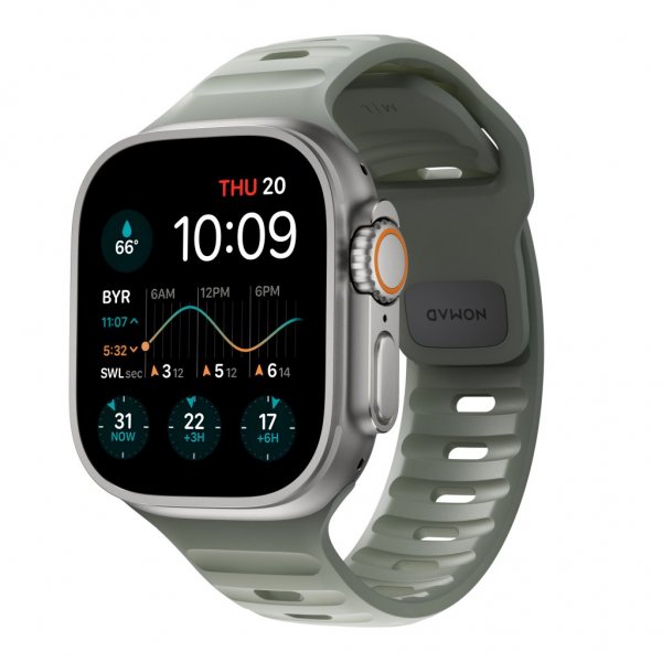 Nomad Apple Watch 44/45/46mm/Apple Watch Ultra Armbånd Sport Band Coastal Rock