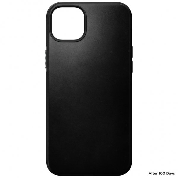 Nomad iPhone 14 Plus Deksel Modern Leather Case Horween Svart