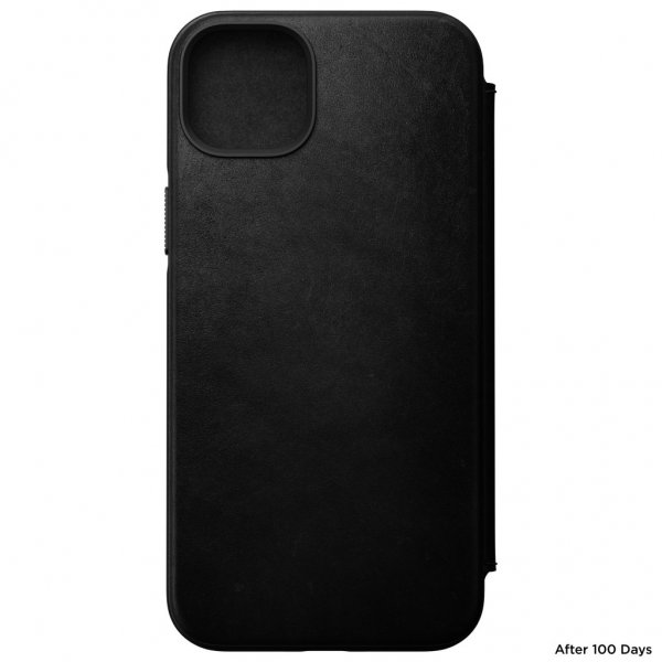 Nomad iPhone 14 Plus Etui Modern Leather Folio Svart