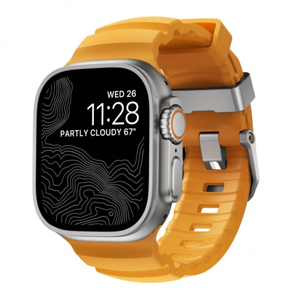 Nomad Apple Watch 44/45/46mm/Apple Watch Ultra Armbånd Rocky Point Sol