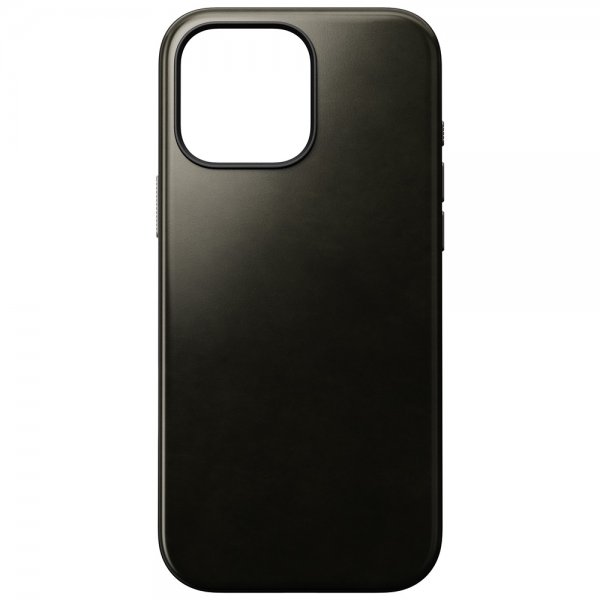 Nomad iPhone 16 Pro Max Deksel Modern Leather Case Horween Green Chrome