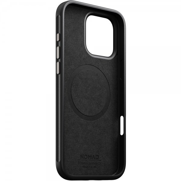 Nomad iPhone 16 Pro Max Deksel Modern Leather Case Horween Green Chrome