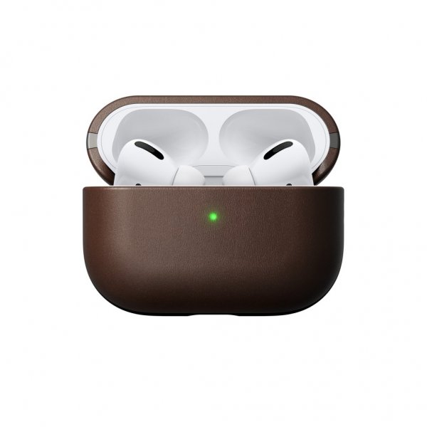 Nomad AirPods Pro 2 Deksel Modern Leather Case Horween Rustic Brown