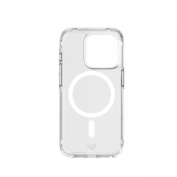 Tech21 iPhone 15 Pro Deksel Evo Clear MagSafe Transparent