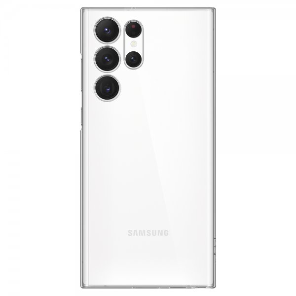 Spigen Samsung Galaxy S22 Ultra Deksel AirSkin Crystal Clear