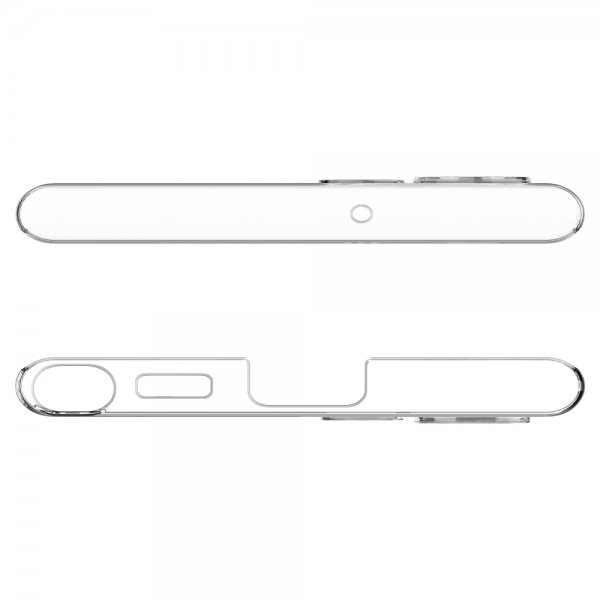 Spigen Samsung Galaxy S22 Ultra Deksel AirSkin Crystal Clear