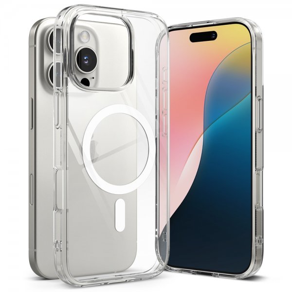 Ringke iPhone 16 Pro Max Deksel Fusion Magnetic Transparent