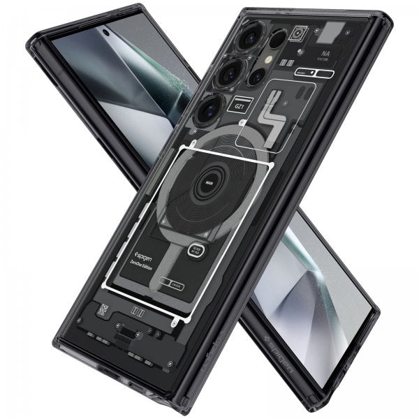 Spigen Samsung Galaxy S24 Ultra Deksel Ultra Hybrid MagFit Zero One Svart