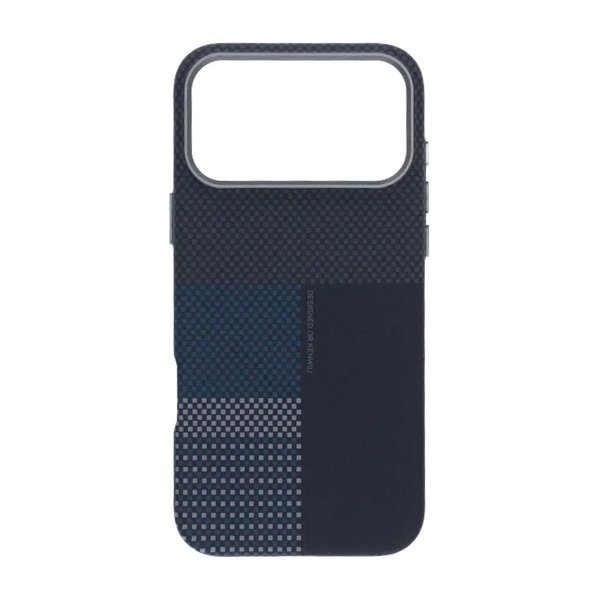 iPhone 17 Pro Deksel Aramidfiber MagSafe Blå