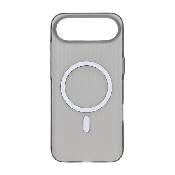 iPhone Air Deksel Korrugerte MagSafe Grå