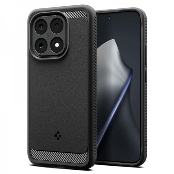 Spigen Xiaomi 15T Deksel Rugged Armor Matte Black