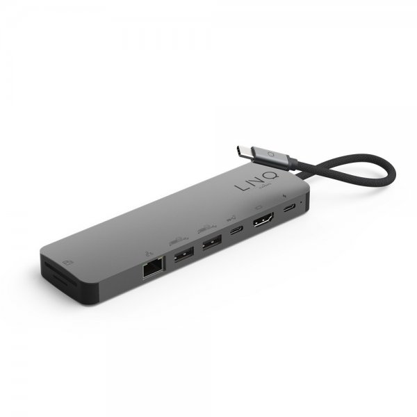 LINQ by Elements 9 in 1 PRO SSD USB-C Multiport Hub