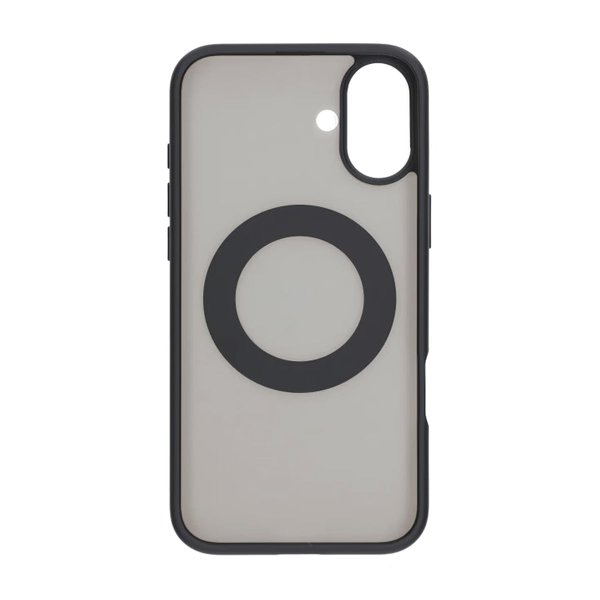 iPhone 16 Plus Deksel Roterbart Stativ Svart