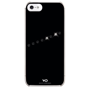 White Diamonds iPhone 5/5S/SE 2016 Deksel Sash Svart