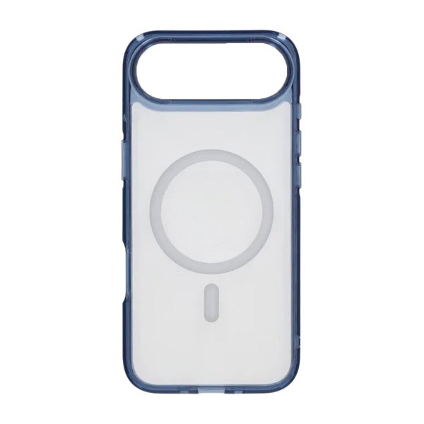 iPhone Air Deksel TPU MagSafe Blå Transparent