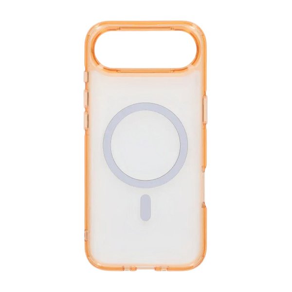 iPhone Air Deksel TPU MagSafe Oransje Transparent