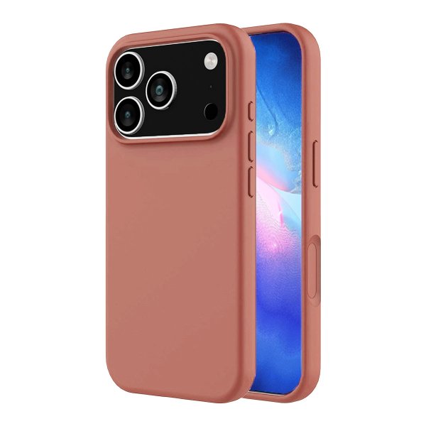 Rvelon iPhone 17 Pro Max Deksel Silikon MagSafe Rosa