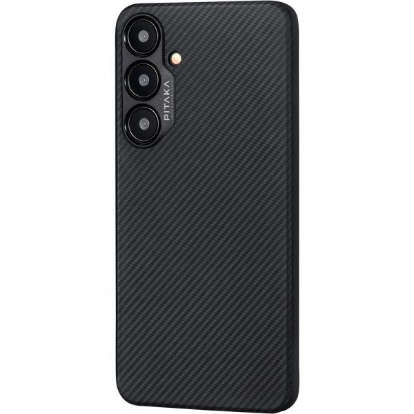 Pitaka Samsung Galaxy S24 Deksel MagEZ Case 4 Black/Grey Twill