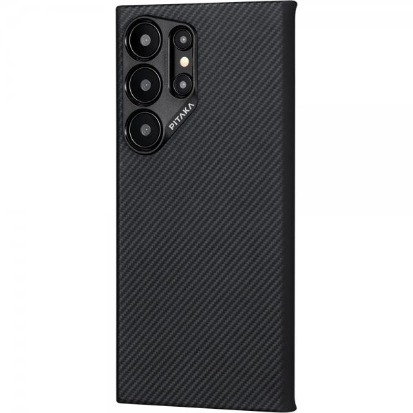 Pitaka Samsung Galaxy S24 Ultra Deksel MagEZ Case 4 Black/Grey Twill