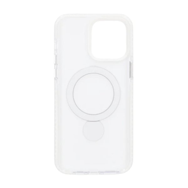 iPhone 14 Pro Deksel Ring Stand MagSafe Transparent