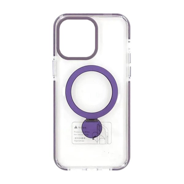iPhone 14 Pro Max Deksel Ring Stand MagSafe Lilla