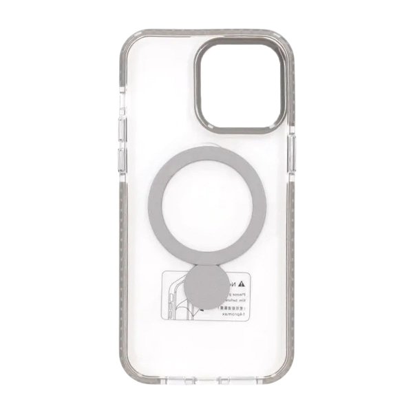 iPhone 15 Pro Max Deksel Ring Stand MagSafe Transparent