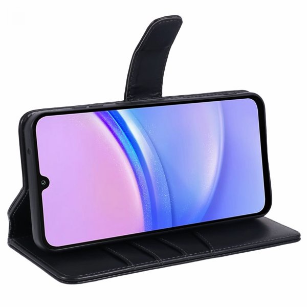 Nordic Covers Samsung Galaxy A15 Etui Essential Leather Raven Black