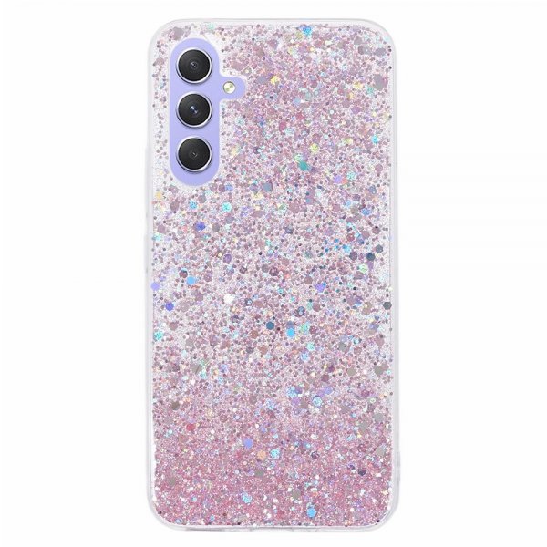 Nordic Covers Samsung Galaxy A15 Deksel Sparkle Series Blossom Pink
