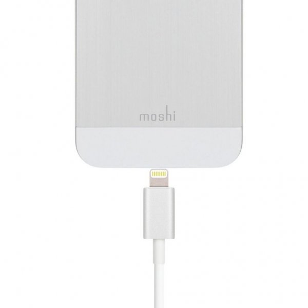 Moshi Kabel USB Cable with Lightning Connector 1 m Hvit