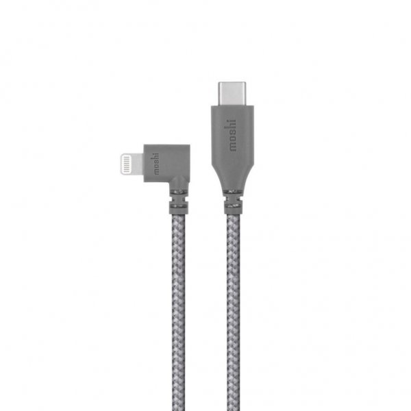 Moshi Integra kabel lyn til USB-C vinklet 1.5 m