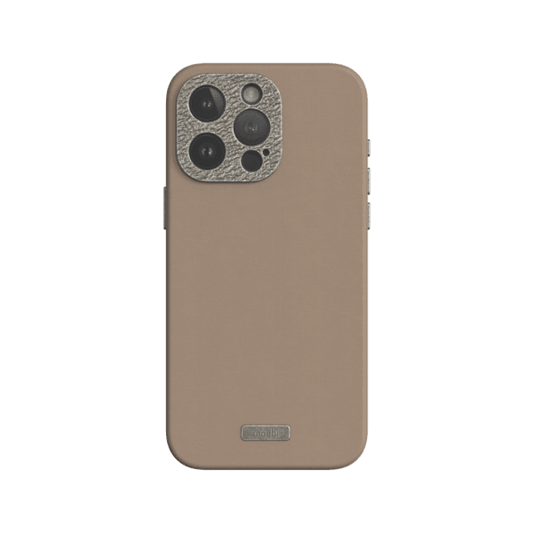 Moshi iPhone 15 Pro Max Deksel Napa MagSafe Woodsmoke Brown