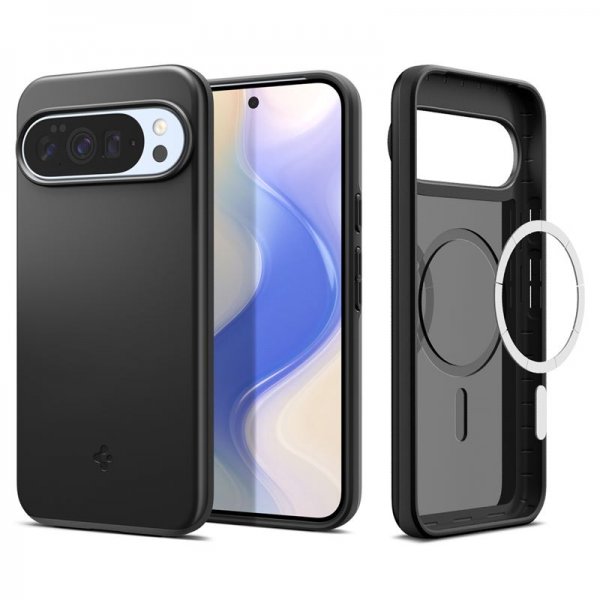 Spigen Google Pixel 10 Pro XL Deksel Thin Fit MagFit Svart