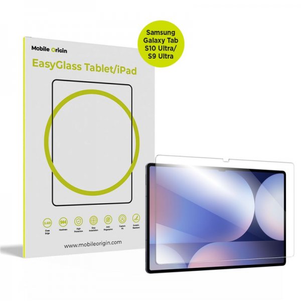 Mobile Origin Samsung Galaxy Tab S9 Ultra/S10 Skjermbeskytter EasyGlass