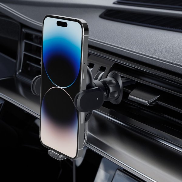 Spigen Mobilholder til bil OneTap Pro Air Vent Mount Charger 15W Svart
