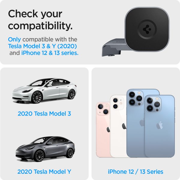 Spigen Tesla MagSafe OneTap Dashboard Car Mount
