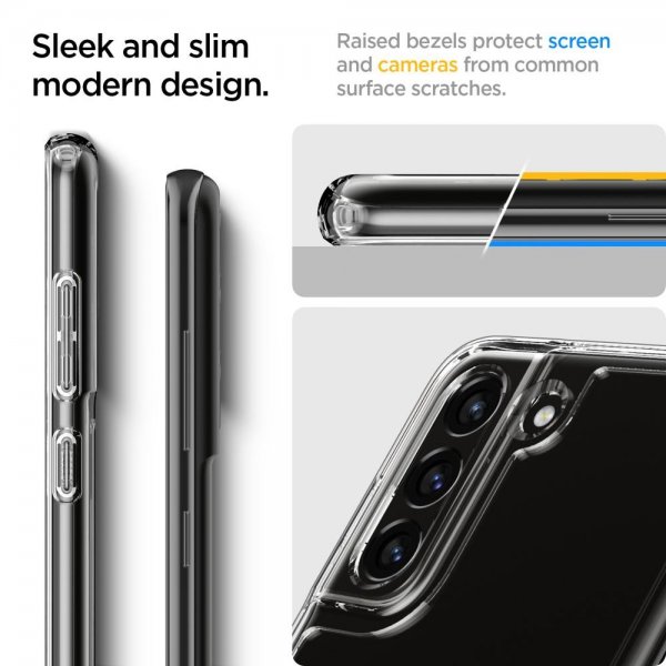 Spigen Samsung Galaxy S21 FE Deksel Ultra Hybrid Crystal Clear
