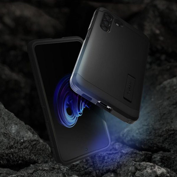 Spigen Samsung Galaxy S21 FE Deksel Tough Armor Svart