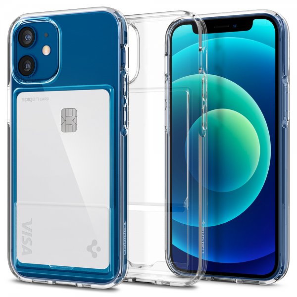 Spigen iPhone 13 Mini Deksel Crystal Slot Crystal Clear