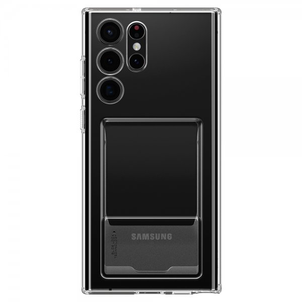 Spigen Samsung Galaxy S22 Ultra Deksel Crystal Slot Crystal Clear