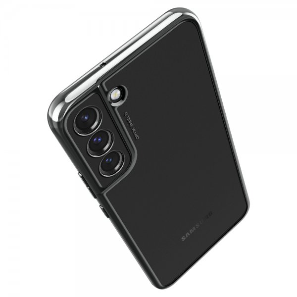 Spigen Samsung Galaxy S22 Plus Deksel Optik Crystal Chrome Gray
