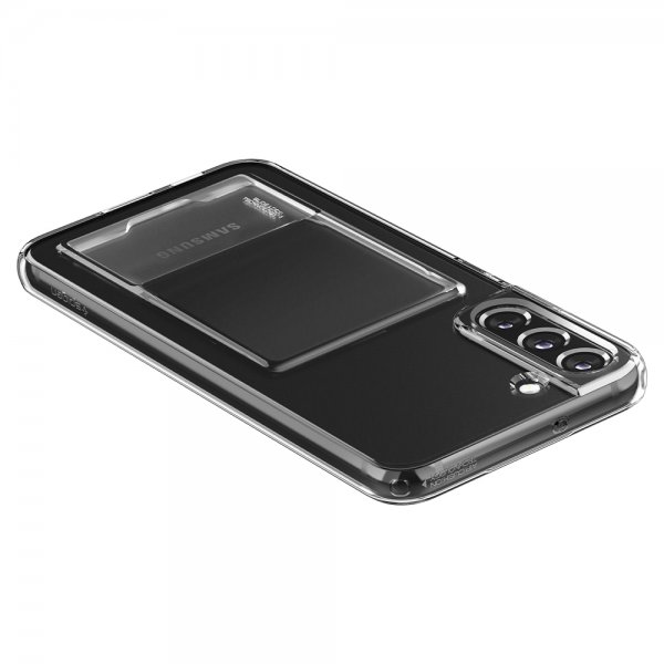 Spigen Samsung Galaxy S22 Deksel Crystal Slot Crystal Clear