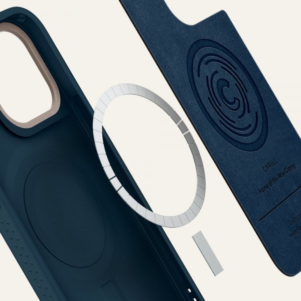 Cyrill iPhone 13 Pro Max Deksel Color Brick Mag Deep Sea