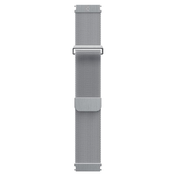 Spigen Apple Watch 45mm Armbånd Metal Fit Pro Sølv