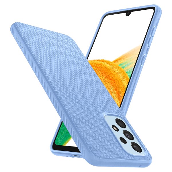 Spigen Samsung Galaxy A33 5G Deksel Liquid Air Cream Blue